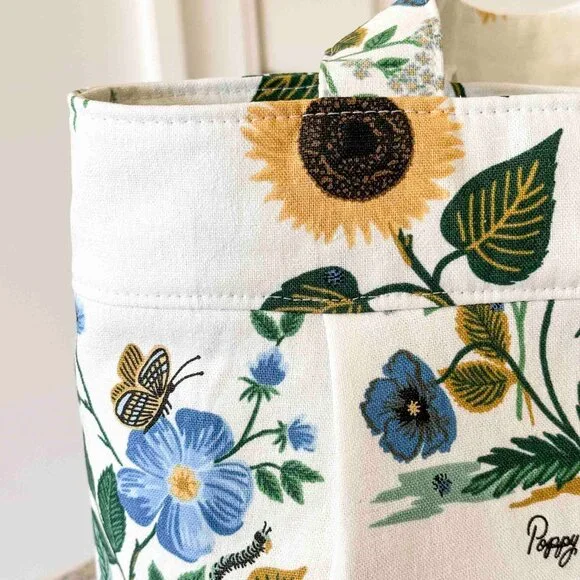 Handmade sunflower handbag spring purse - Picture 6 of 10